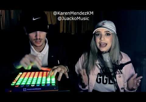 el mejor cover de regaeton Karol G Cover Karen Méndez & Juacko   YouTube