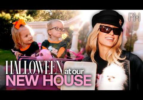 Surprising Phoenix & London With A Halloween Home Makeover Of Our New House | Paris Hilton