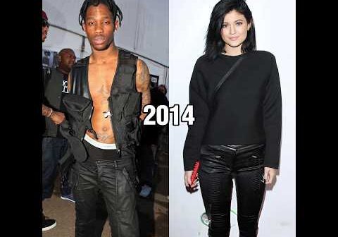 Travis Scott Vs Kylie Jenner Through The Years 🌟 #shorts #thenandnow