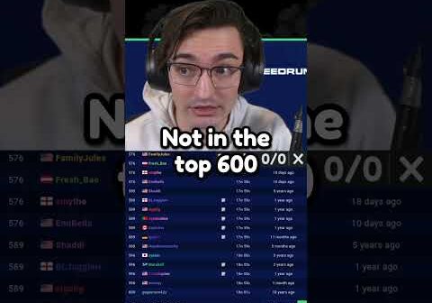 What happens when you insult a speedrunner