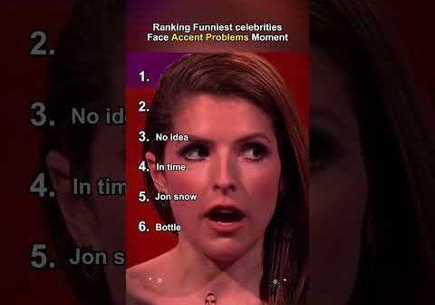 Ranking Funniest celebrities Face Accent Problems Moment.#SofíaVergara #Accent #celebrity #funny