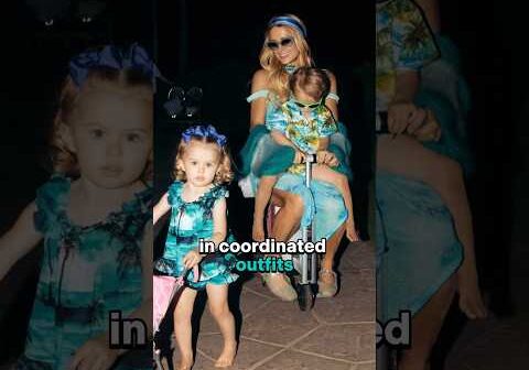 Paris Hilton Celebrates the New Year in Maui With Her Children London and Phoenix.