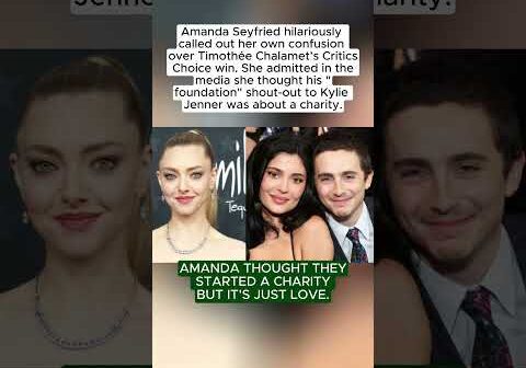 Amanda Confused by Timothée Chalamet’s “Foundation” Tribute to Kylie Jenner