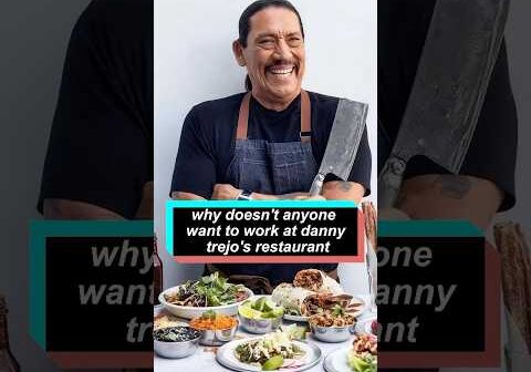 why doesn’t anyone want to work at danny trejo’s restaurant. #usa #dannytrejo #celebrities #fyp