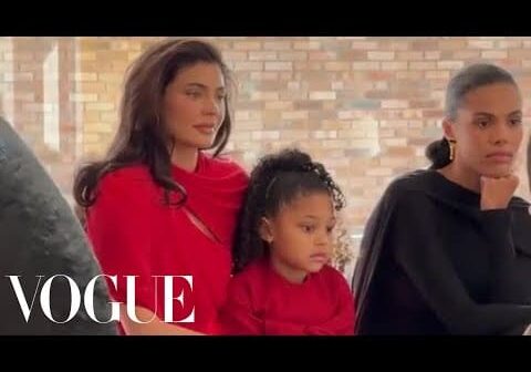 Kylie Jenner and Stormi Sitting Front Row ❤️