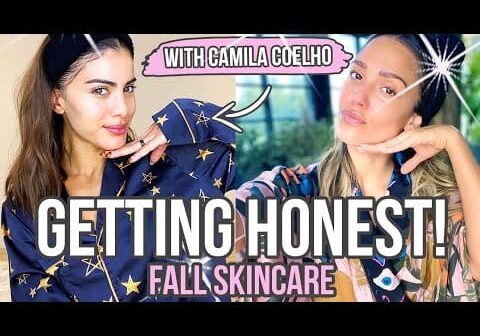GETTING HONEST Skincare with Camila Coelho | JESSICA ALBA