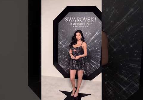 Kylie Jenner Shines in Crystal Encrusted Gown at Swarovski’s ‘Masters of Life – Hollywood’ #shorts