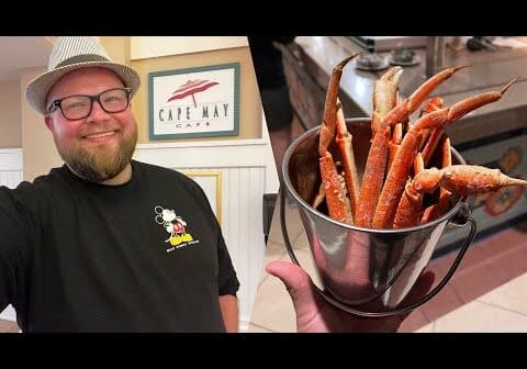 Disney’s Cape May Cafe Buffet 2022 | Disney Seafood Buffet | Remy’s Ratatouille Adventure at Epcot