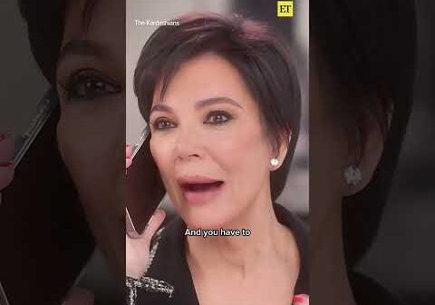 Kylie Jenner Worries Her Revealing Golden Globes Dress #kyliejenner #kardashians #shorts