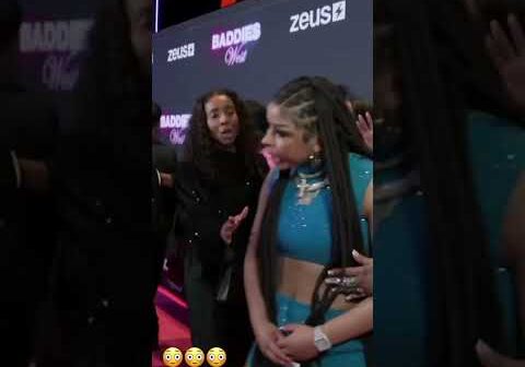 Chrisean Rock 😳😳 #chriseanrock #blueface #baddieswest #zeus #fight #wack100 #natalienunn