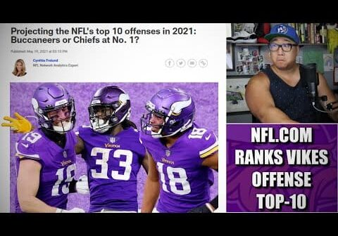 NFL.com Projects Minnesota Vikings as a Top-10 Offense 👀👀👀