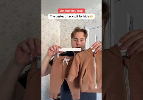 The best tracksuit for kids!￼