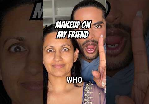 KYLIE JENNER GLAM ON MY FRIEND ✨💕 #makeuptutorial #makeuptransformation #kyliejenner #glam