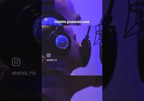 Ferxxo grabando LUNA en el estudio 🎧 | Feid • Luna