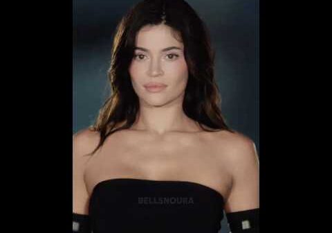 Kylie Jenner walking Coperni Show 🥶. #kyliejenner #kendalljenner #supermodel #fashion