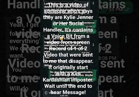 #KylieJenner #AIScam #CelebrityImpersonation #aarongbeebe#OnlineFraud #kimkardashian #gonnahappen