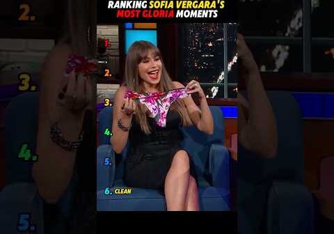 Ranking Sofia Vergara’s Most Gloria Moments.#SofiaVergara  #funny #rank #popularculture