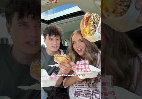 Eating Like Kylie Jenner’s Boyfriend…. 🥯