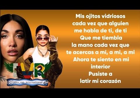 Maria Becerra x Taichu x XROSS – PIERDO LA CABEZA (Letra/Lyrics)