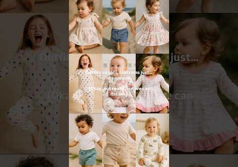 SofiaMila apparel may cause excessive cuteness, sudden bursts of energy, and spontaneous nap attacks