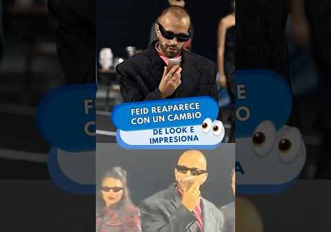 FEID reappears with a new look #feid