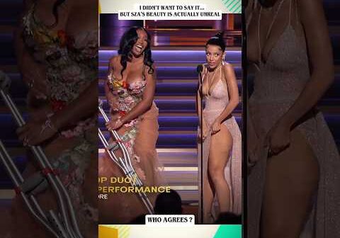 Grammys Chaos: Doja Cat and SZA’s Explosive Moment Caught on Camera #sza #dojacat #shorts