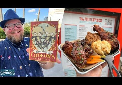 Disney Springs May 2022 | Sweet Tea Fried Chicken & NEW Gideon’s PB&J Cake Slice | Walt Disney World