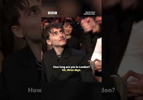 When Timothée Chalamet & Kylie Jenner met David Tennant… – BBC