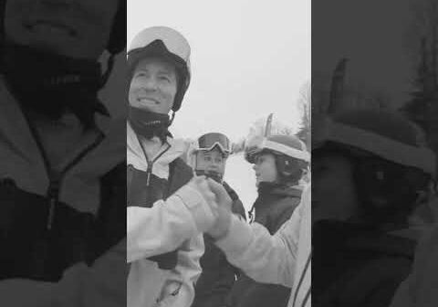 Shaun White and Ross Powers in the throwback half pipe!