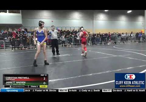 2020 USAW Preseason Nationals/1732 Middle School Boys 106 Christian Fretwell Unattached Vs Jarrett