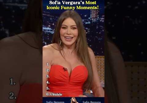 Sofía Vergara Being Hilarious for 1 Minute Straight! #SofiaVergara #FunnyMoments #CelebrityFunny