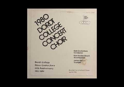1980 Dordt College Concert Choir
