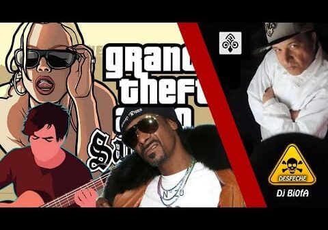 SNOOP DOG VOCAL, GTA SAN ANDREAS POR FABIO LIMA, MIX Dj Bi0fA