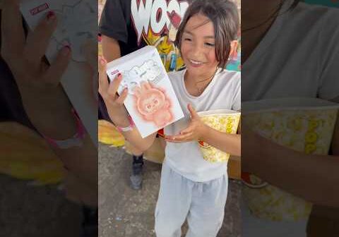 Family buys Adopted Daughter a Labubu #shorts