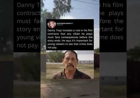 Danny Trejo includes a rule in his film contracts