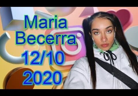 Maria Becerra historias de instagram 12/10/2020
