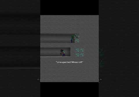You will never know whats gonna happen #minecraft #game #minecraftshorts #mining #funny