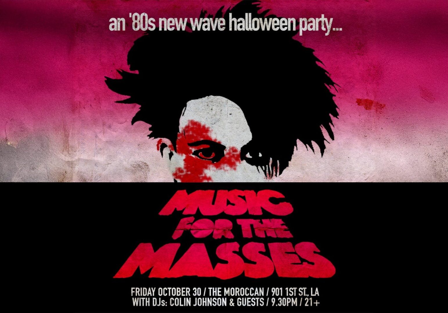 Music for the Masses: Dark 80’s New Wave Halloween