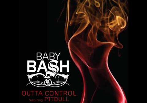 Abstract smoke with Baby Bash text overlay.