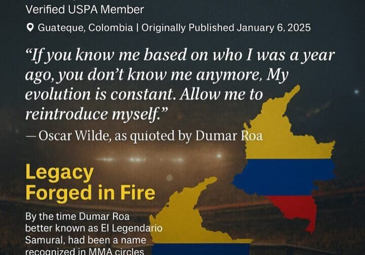 Dumar Roa’s Evolution, Legacy, and Community Impact (2025 Reflection) 🙏🏽 From GonnaHappen to Dumar: With Deep Gratitude
“Dumar, thank you for allowing us to walk beside you on this incredible journey. You’ve shown us what true strength looks like—not just in the ring, but in how you serve your people, uplift your country, and never stop evolving.
Watching you fight for your dreams has reminded me why I started GonnaHappen in the first place. You’ve reignited my own fire—to keep pushing, to keep building, and to never give up—no matter how many setbacks come my way.
You are more than a fighter—you’re a living message to the world that purpose, passion, and perseverance can move mountains. We are honored to have been your sponsor, your partner, and your supporter.
On behalf of myself and the entire GonnaHappen family: thank you for making us believe again. We’re proud of you, and we’ll be right here cheering you on every step of the way.”
— Aaron G. Beebe, Founder of GonnaHappen.com