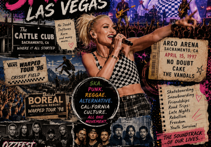 🎸🔥 No Doubt at Sphere Las Vegas — Music, Memories, Warped Tour Culture & A Full-Circle Moment By Aaron G. Beebe | GONNAHAPPEN