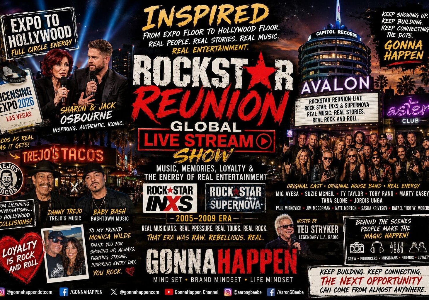 Rockstar Reunion Global Live Stream Show: Music, Memories, Loyalty & The Energy of Real Entertainment
